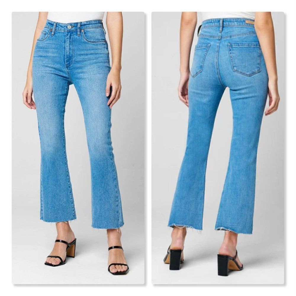 Blank NYC |The Varick Kick Flare Ankle Jeans - size 24